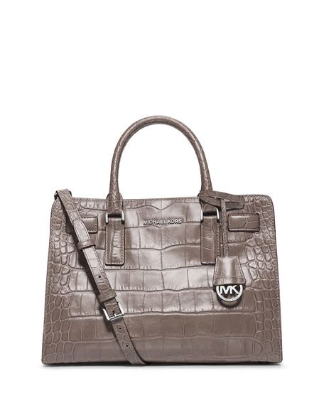 michael michael kors dillon east west satchel ash grey